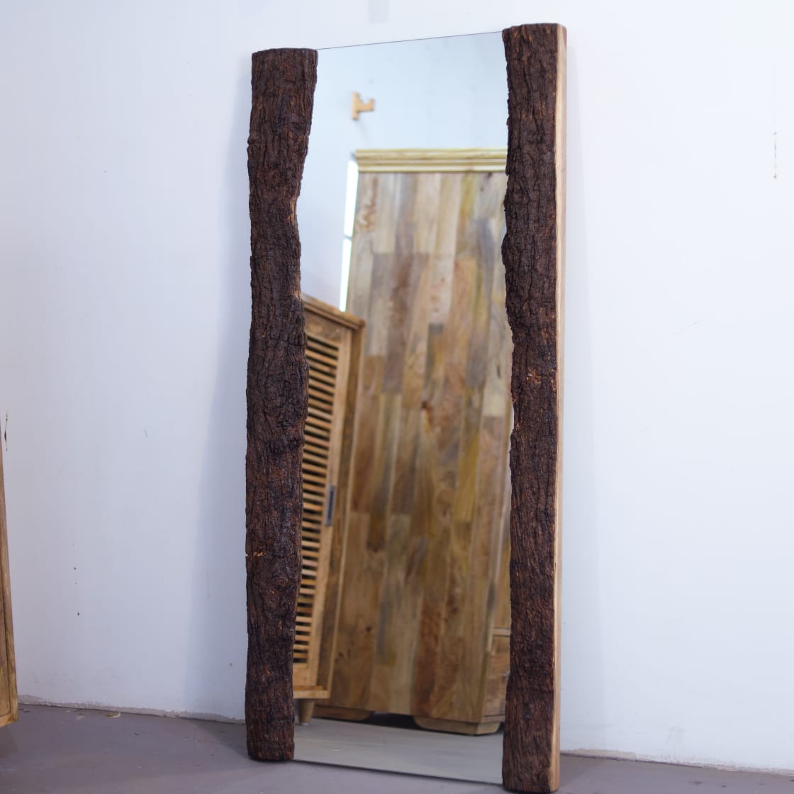 Bark Live Edge Mirror